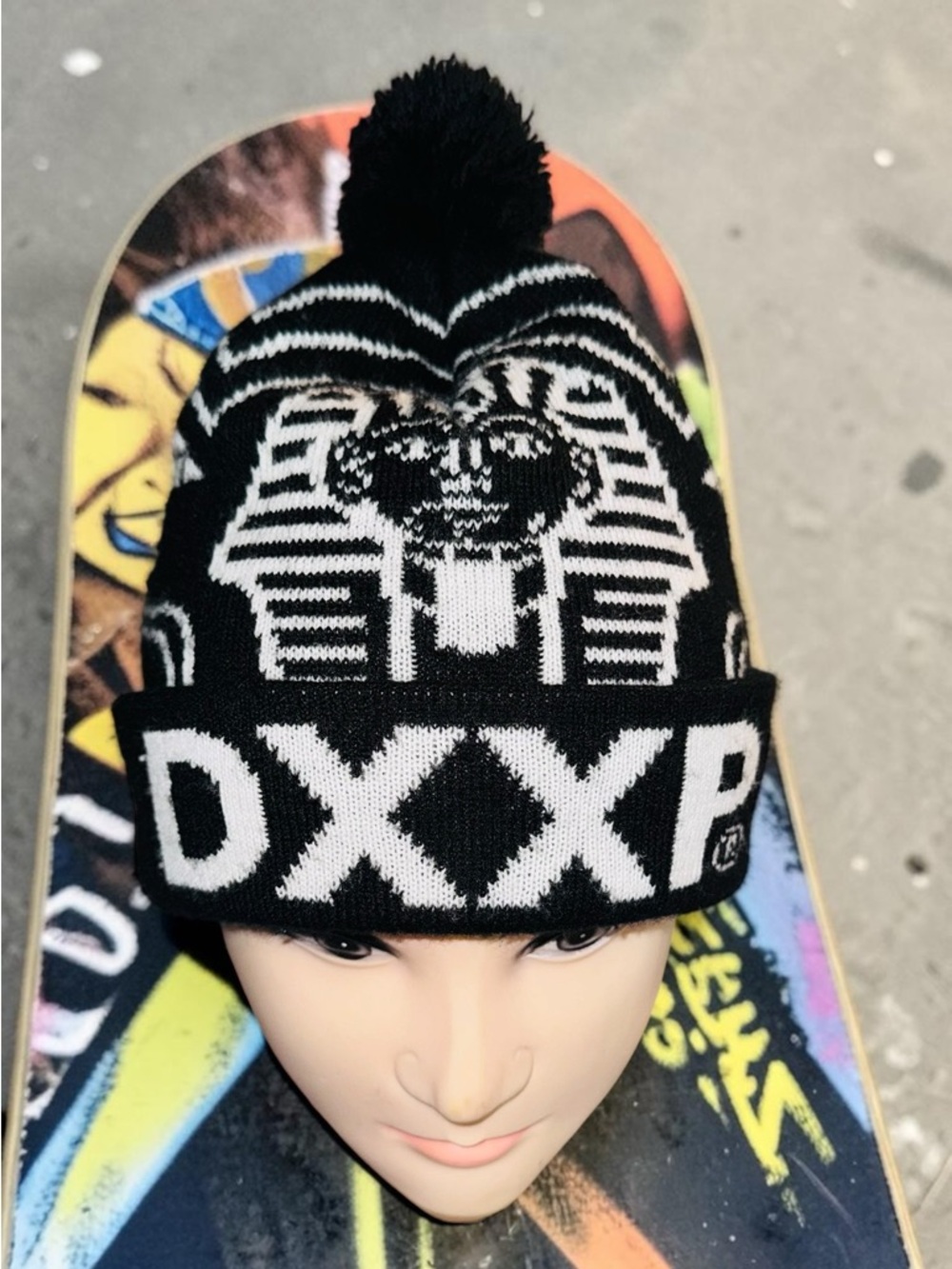 10 Deep Beanie DXXP Pharoah Pyramids - One Size